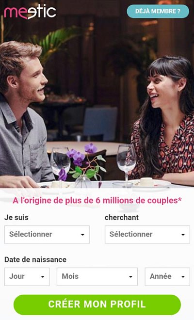 Meetic mobile